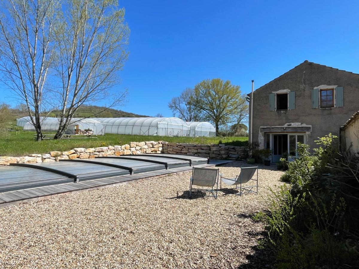 Gite A La Ferme De Verdurette Cordes-Sur-Ciel Exterior foto