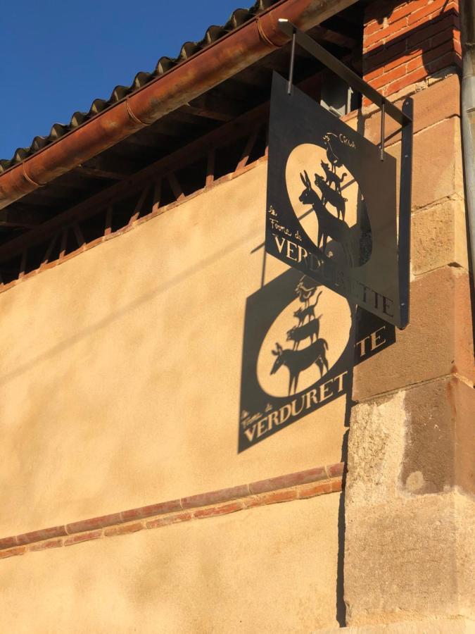 Gite A La Ferme De Verdurette Cordes-Sur-Ciel Exterior foto